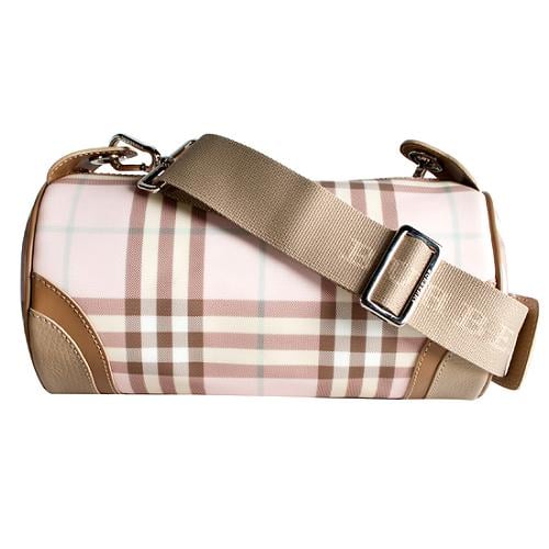 Burberry Nova Check Lunch Box - Purple Shoulder Bags, Handbags - BUR104362