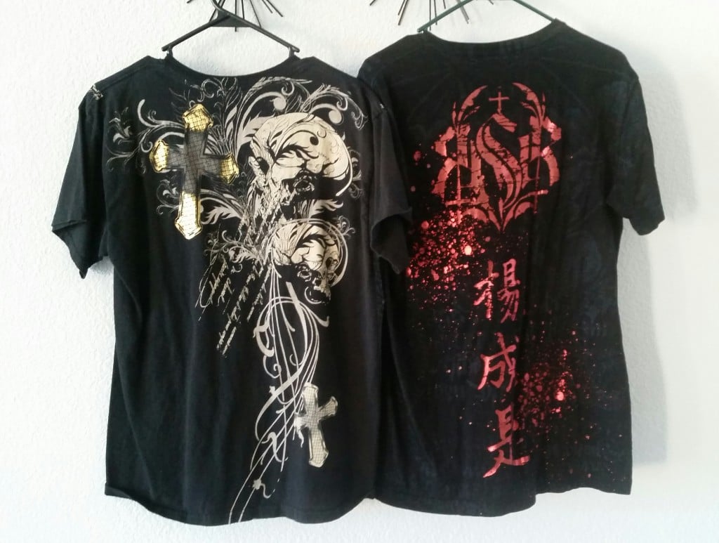 Mens Rocker Tees 2 for the price of 1 Never Liked It Anyway